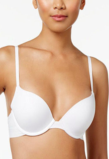 Comfy Padded & Underwired White Bra - Pionie