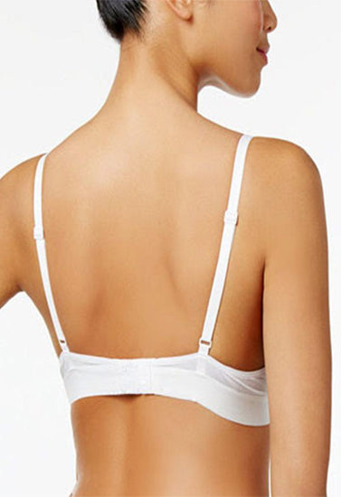 Comfy Padded & Underwired White Bra - Pionie