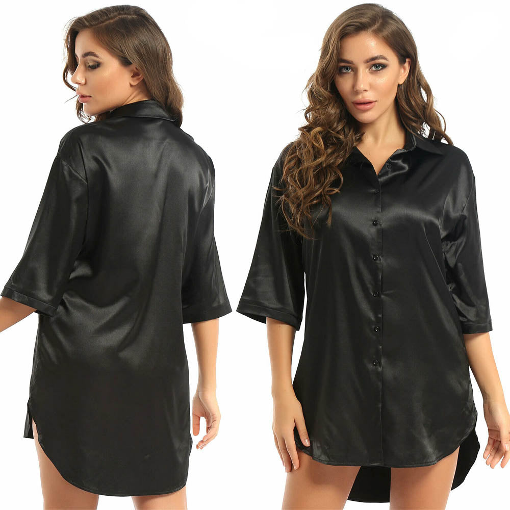 Luxury Japanees Satin Lounge ,Sleep Dress 02