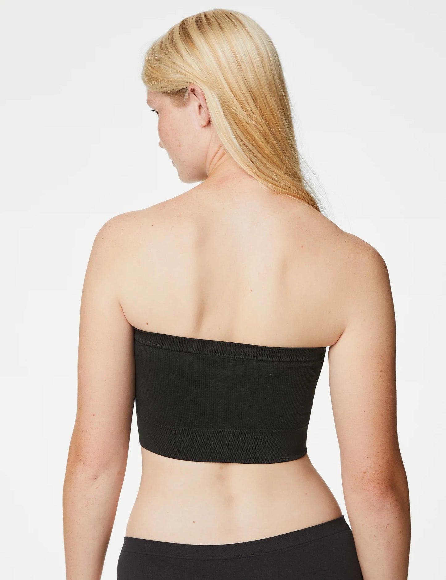 Non-Wired Seamless Tube Bra Panty Set for Daily Wear - Pionie