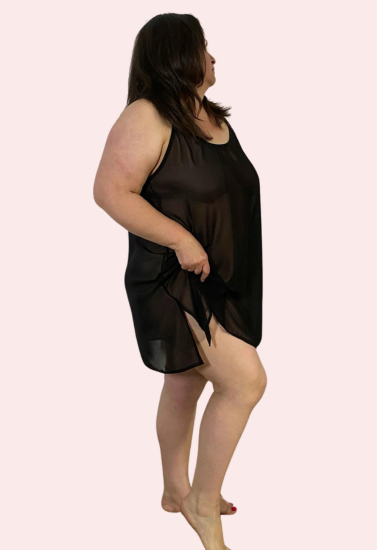Transparent Nightwear for Full-Figured Women - Pionie