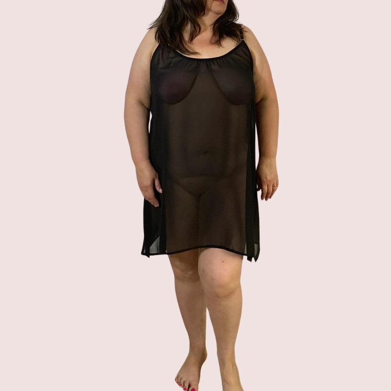 Transparent Nightwear for Full-Figured Women - Pionie