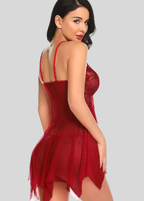 Mini Baby Doll Nightwear for Sultry Seduction - Pionie