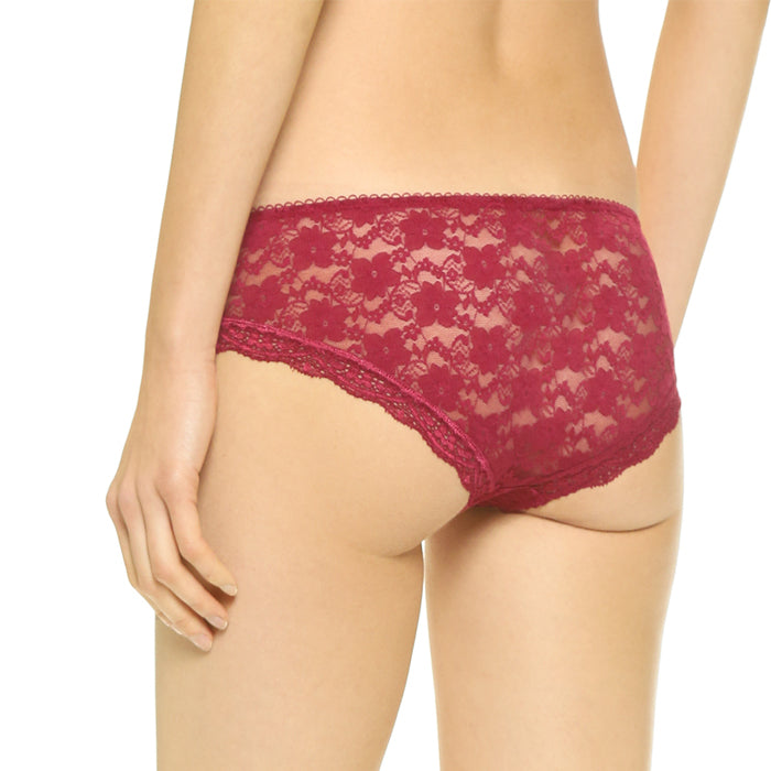 3 Pack Mixed See Through Lace Hipster Panties - Pionie