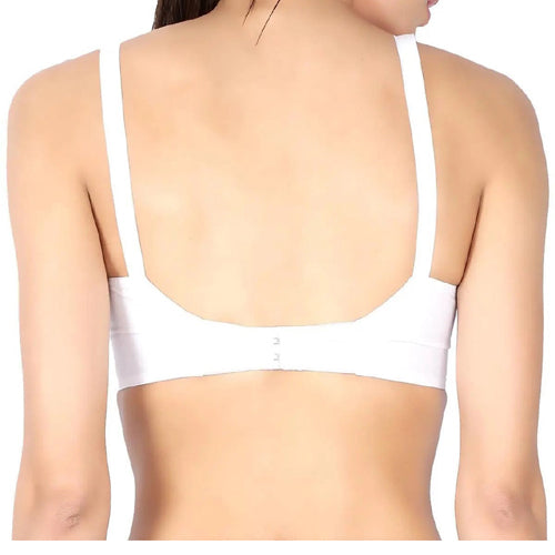 White Pure Cotton Bra for hot and humid Indian weather 02