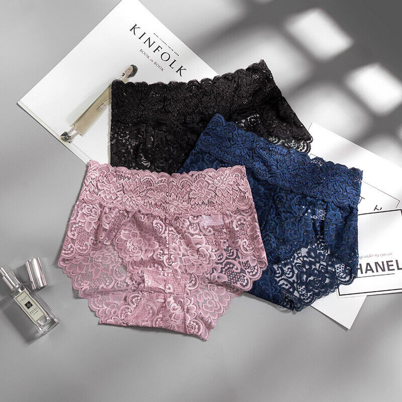 Women's Beautiful Lace Panties Pack (of 3) - Pionie