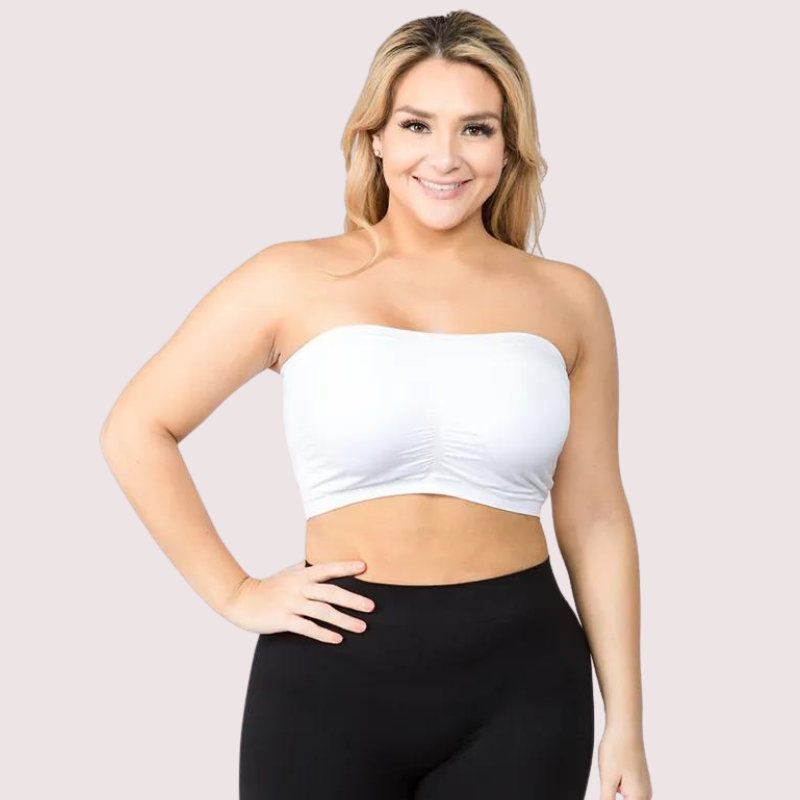 2-Pack Tube Bandeau Bra Tops for Women - Pionie