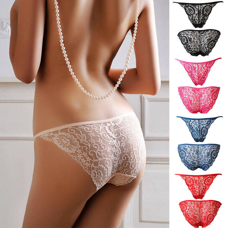 2 pack Sexy Womens Signature Lace Bikini panties 04