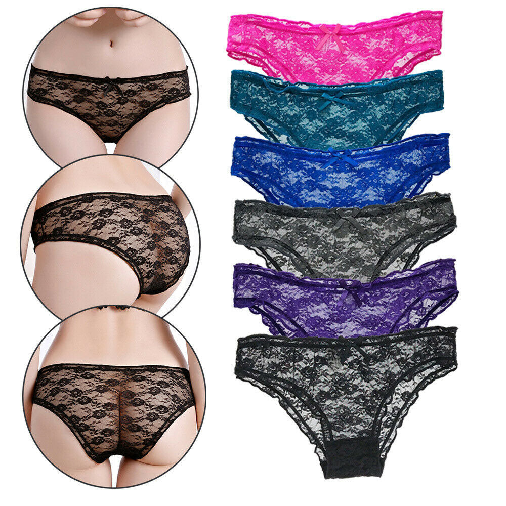 2 pack Women's Lace Stretch Hipster Panties 04