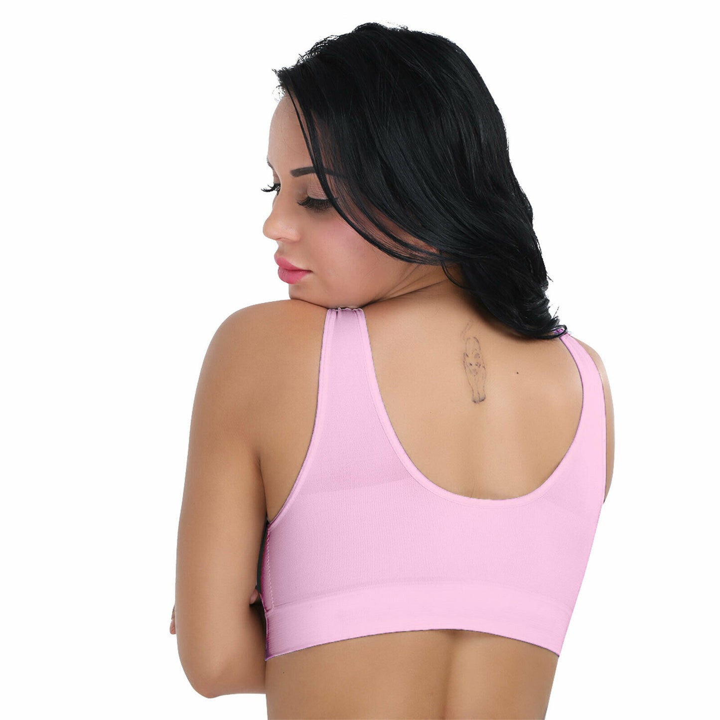 5 pack medium impact Comfort Sports Bras - Pionie