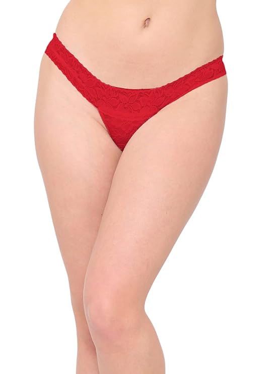 2-Pack Women's Fashionable Thong Panties - Pionie