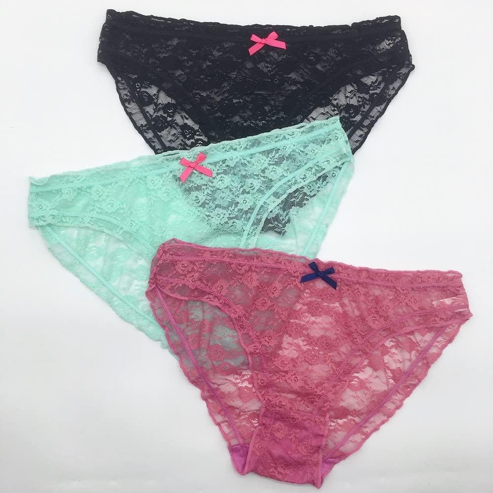 Low Rise Lace Panties Set - Pack of 4 - Pionie