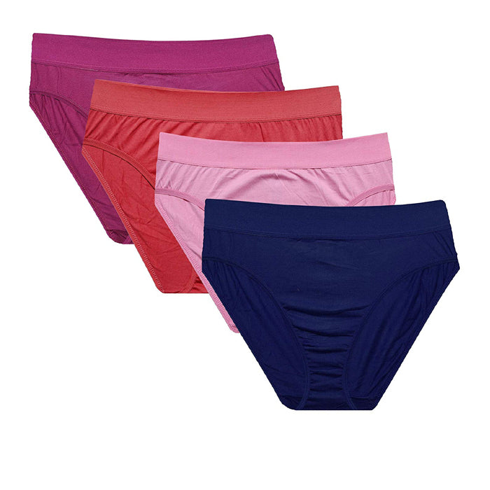 Fair Comfort Where It Counts Hi-Cut Panty, pack of 4 - Pionie