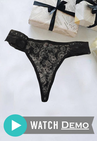 Basic Low Rise Lace Thong - Pionie