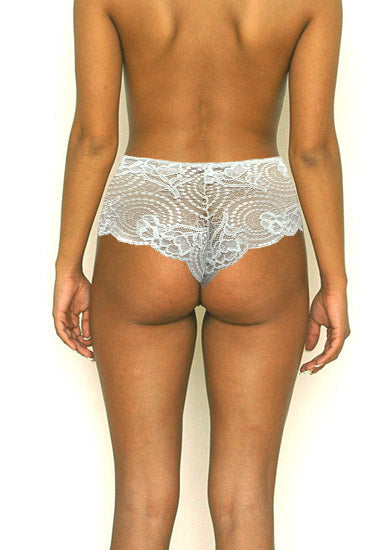 Female Floral Daisy Lace Boyshorts - Pionie