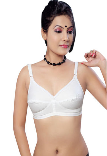 ♥Full Coverage Smooth Cotton Everyday Bra (Pack of 2 ) - Pionie