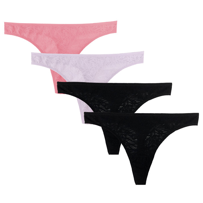 Sexy Lace thong panties pack of 4 - Pionie