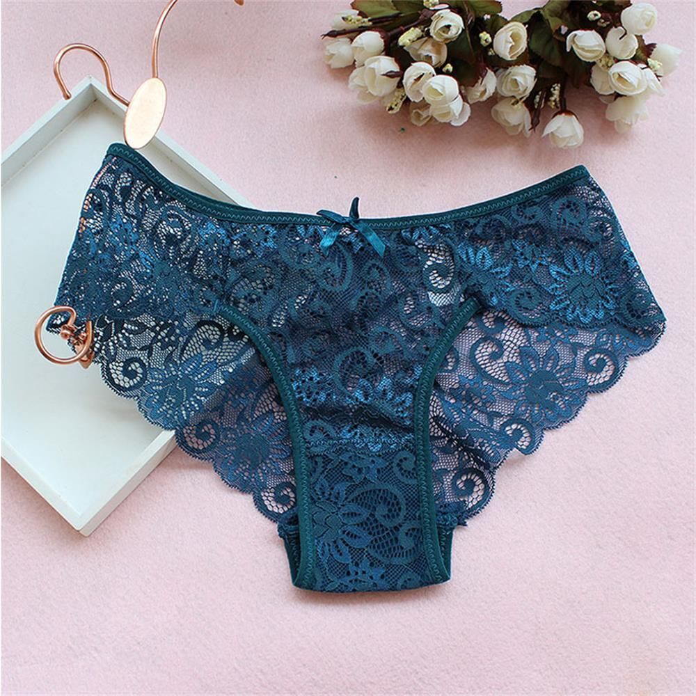 Ladies Bloom Trim Clothing Sexy Lace Underwear - Pionie