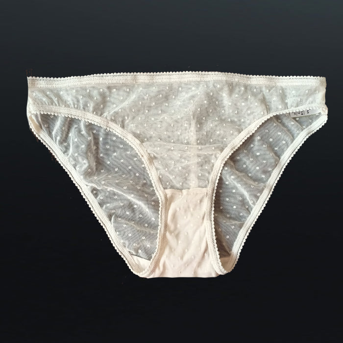 M&S Sensual Dotted Mesh Panty - Pionie