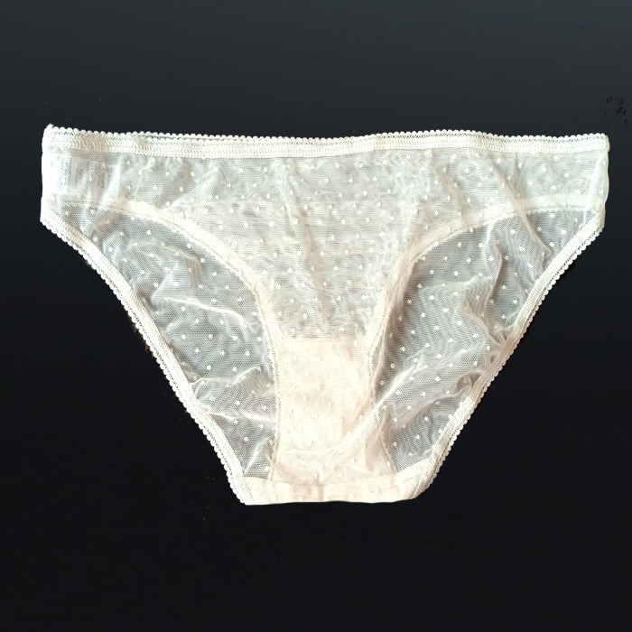 M&S Sensual Dotted Mesh Panty - Pionie