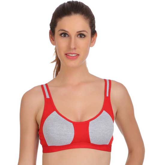 Medium Impact sports bra panty set pack of 3 03