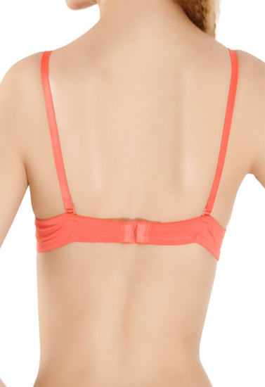 Comfortable Padded Non Wired Smooth T-Shirt Bra - Pionie