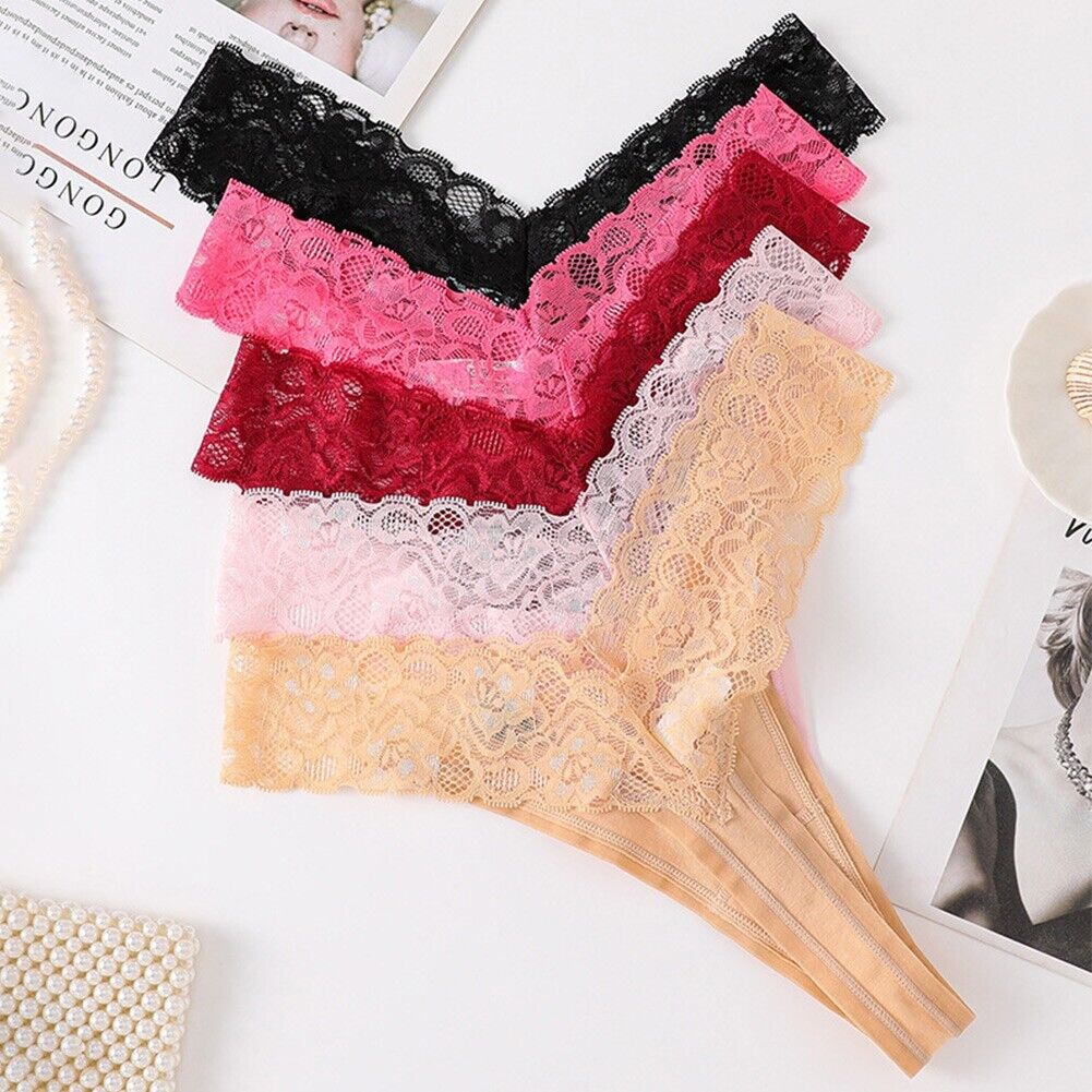 Beautiful Seamless Lace Panties Pack (of 5) - Pionie