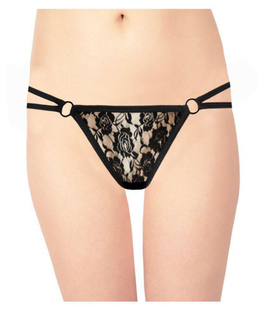 Women's Lace G String & Thong Panties (Pack of 2) - Pionie