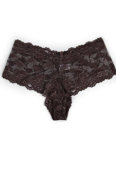 Sensual Brown Lace 2 Piece Panties - Pionie