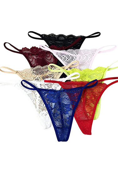 Sexy G-String Thong Panty Underwear Pack Of 5 - Pionie