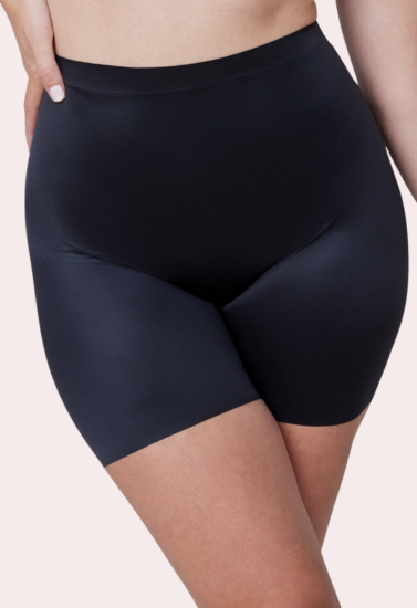 Super Comfort Black Seamless Shorts - Pionie