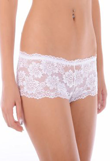 Warner's Floral Lace Boxer Boyshorts Panty - Pionie