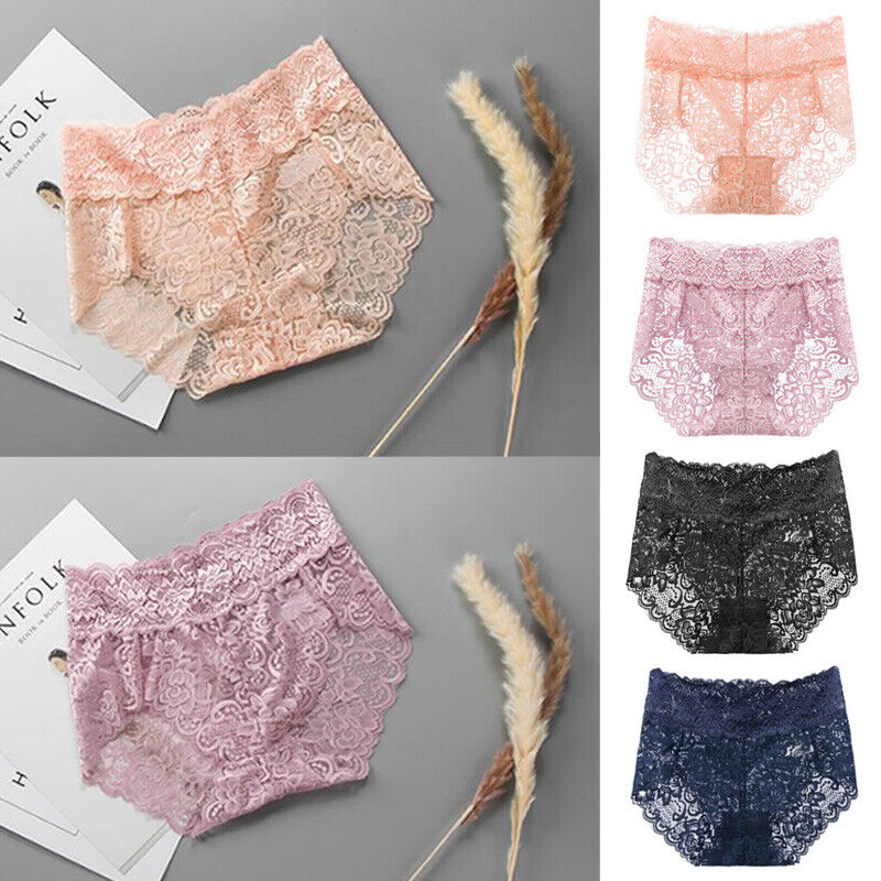 Sexy Lace High Waist Underwear Pack (of 5) - Pionie