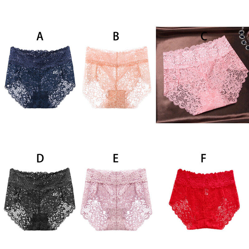 Sexy Lace High Waist Underwear Pack (of 5) - Pionie