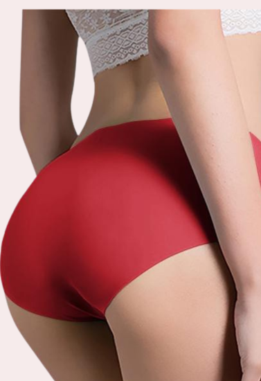 Women's Solid Color Seamless Boyshorts, 6pack - Pionie