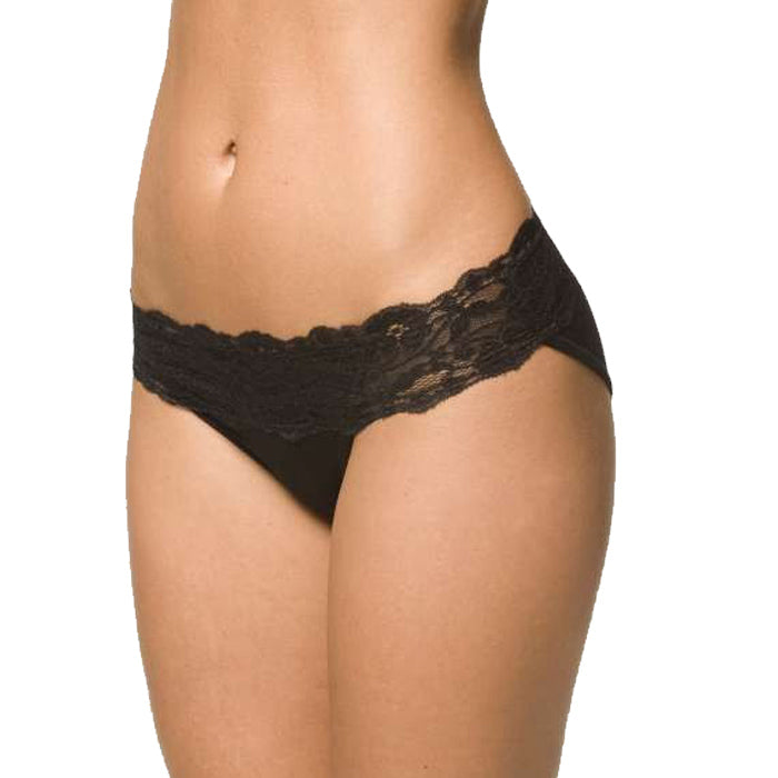 cheeky Black Lace Transparent panty - Pionie