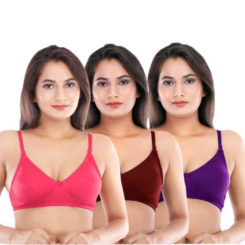 Clearance sale Pack of 10 cotton summer bras - Pionie