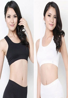 Sporty Black And White Sports Bra Pack - Pionie