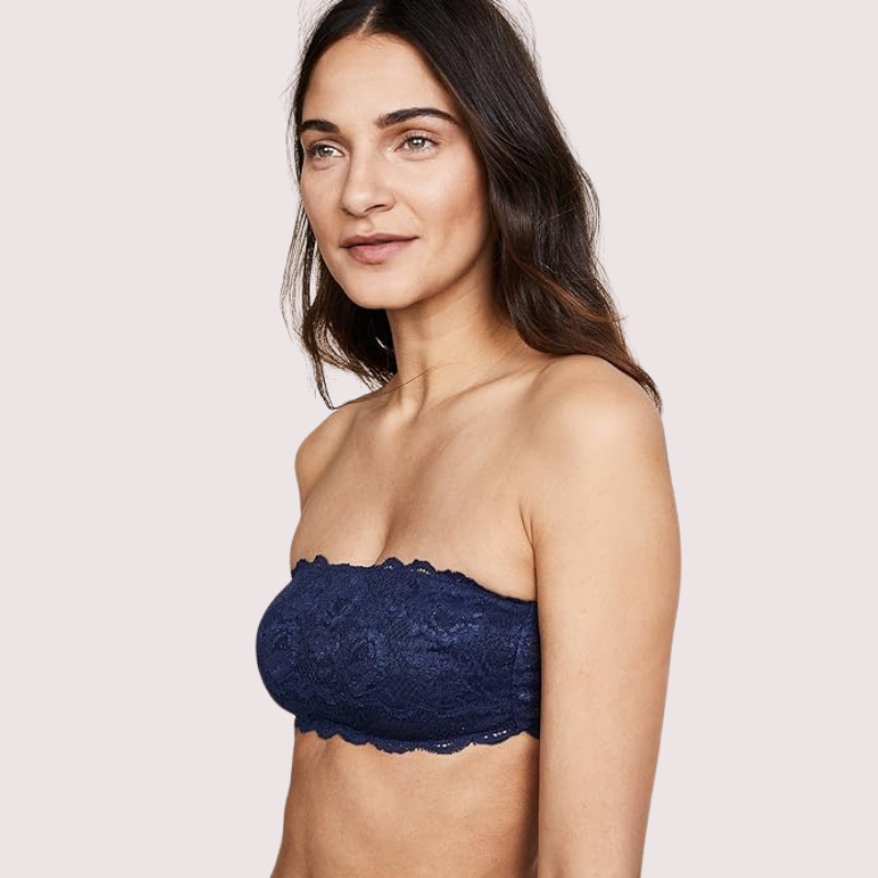 Sexy Tube Bandeau Bra Top in Striking Cobalt - Pionie