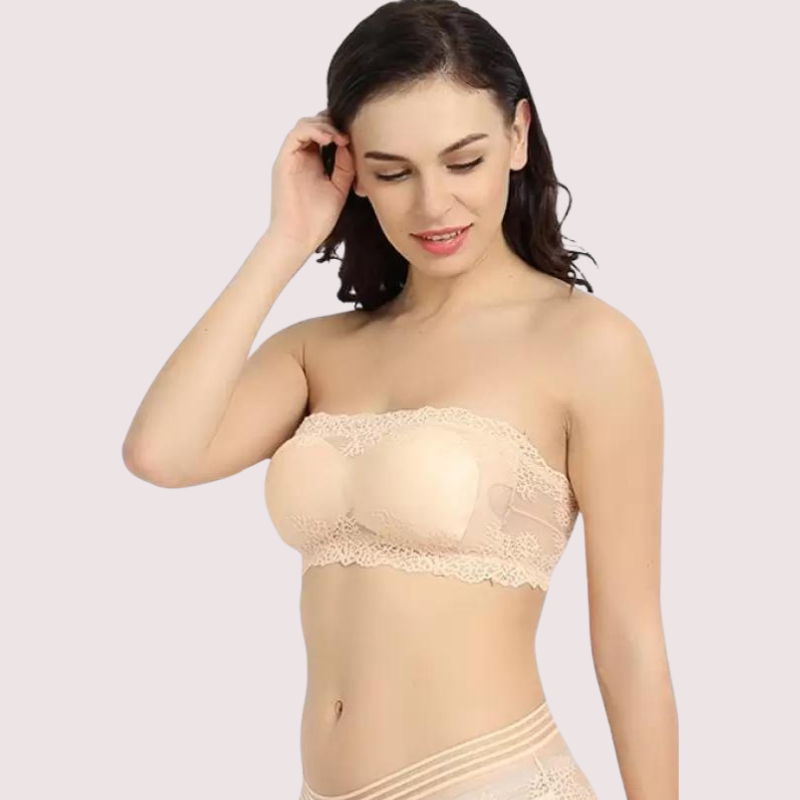 Wirefree and Stretchable Tube Bra for Ultimate Comfort - Pionie