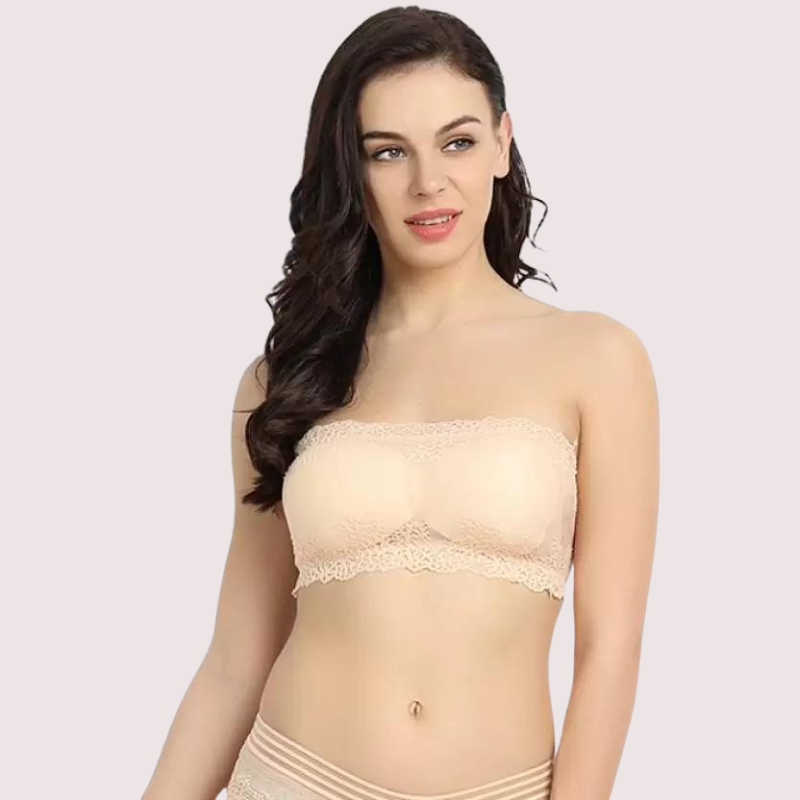 Wirefree and Stretchable Tube Bra for Ultimate Comfort - Pionie