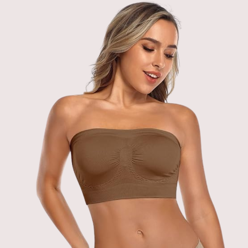 2-Pack of Non-Padded Strapless Tube Bras - Pionie