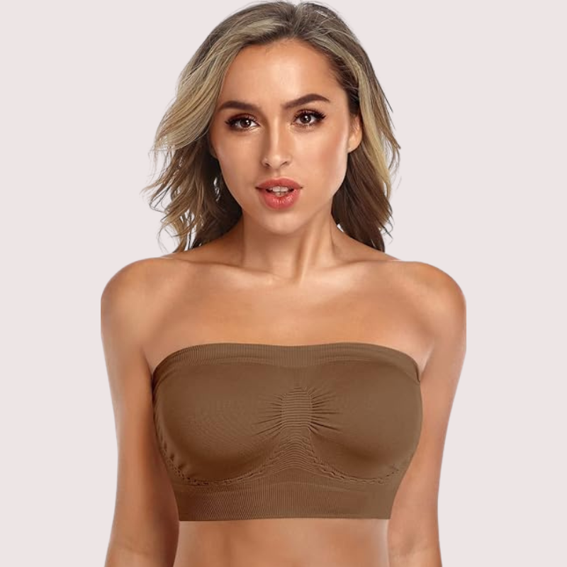 2-Pack of Non-Padded Strapless Tube Bras - Pionie