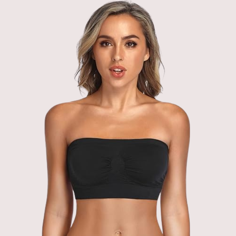 2-Pack of Non-Padded Strapless Tube Bras - Pionie