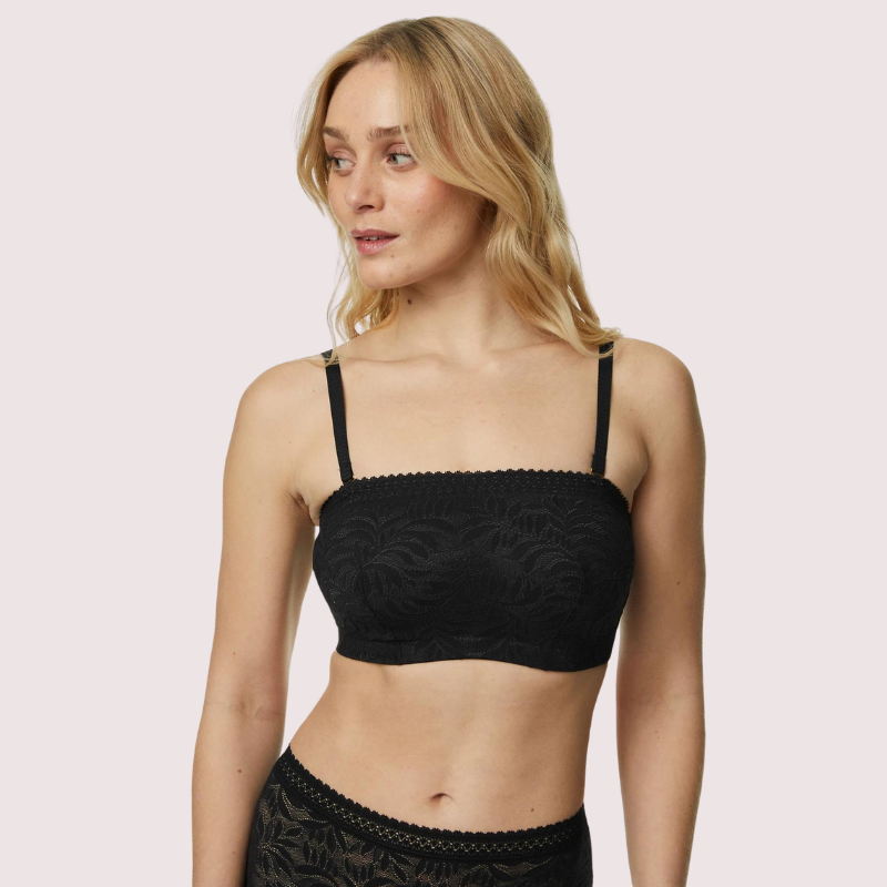 Non-Wired Lace Tube Bralette (Pack of 2) - Pionie