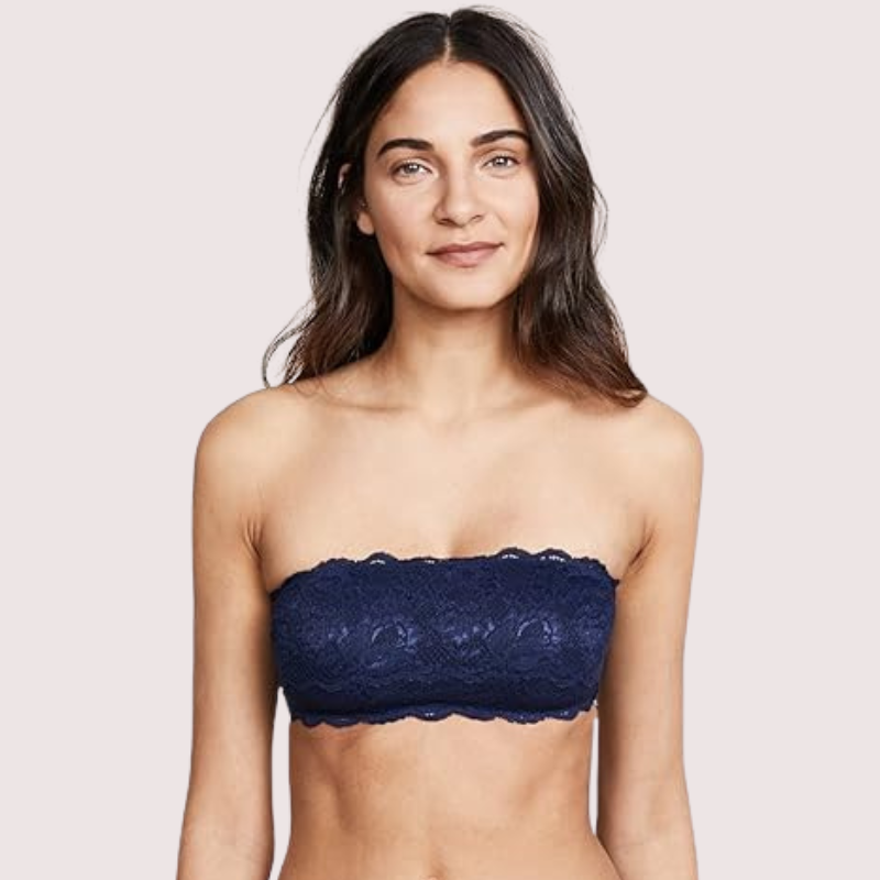 Sexy Tube Bandeau Bra Top in Striking Cobalt - Pionie