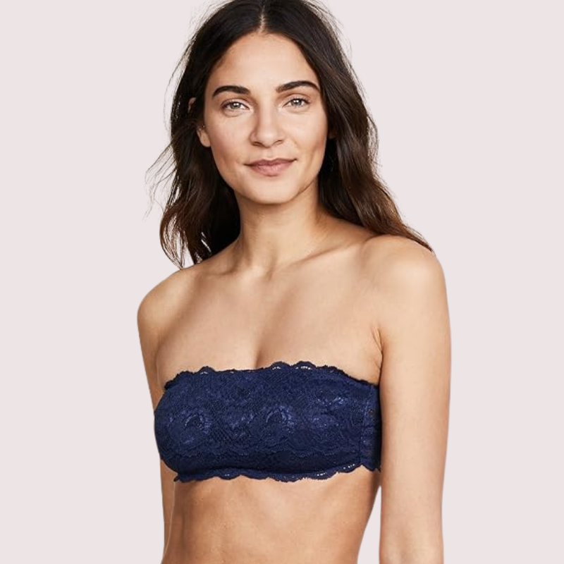 Sexy Tube Bandeau Bra Top in Striking Cobalt - Pionie