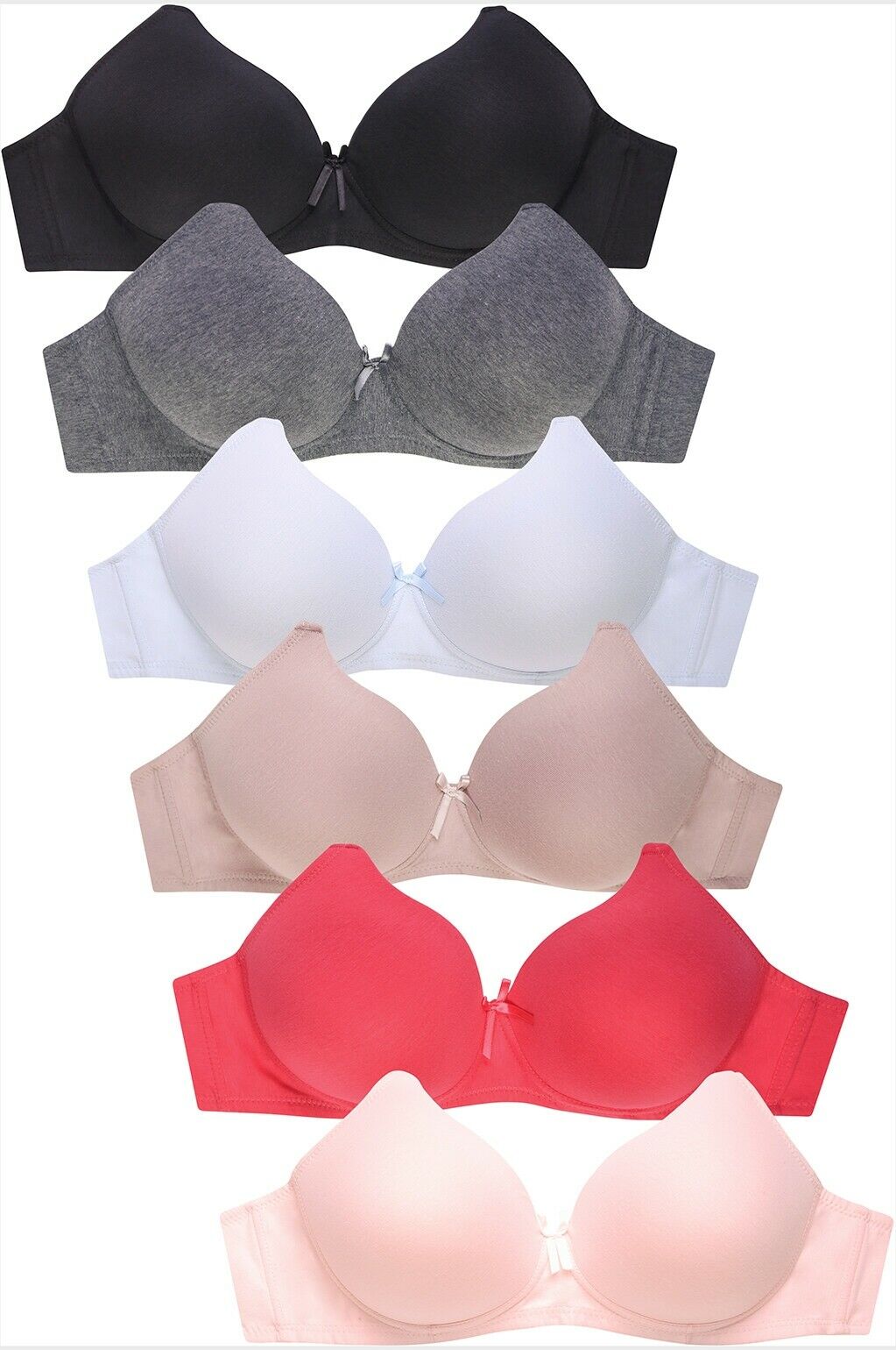 2 Pack No Wire Full Cup Light Padded bra 04